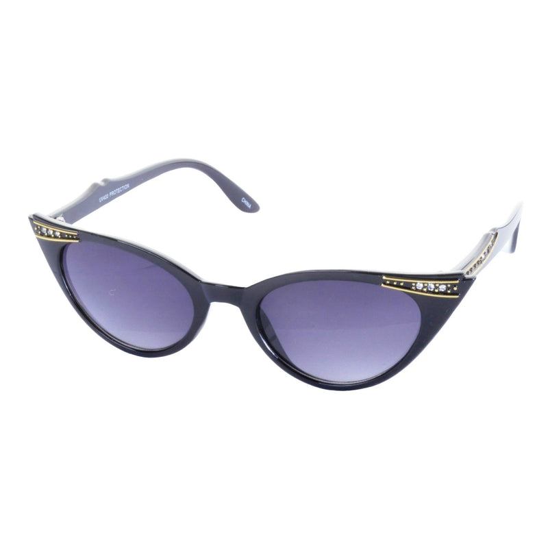 KITTY Diamante Trim Cat Eye Sunglasses - Minimum Mouse