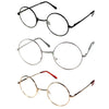 LENNON Clear Lens Round Glasses - Minimum Mouse