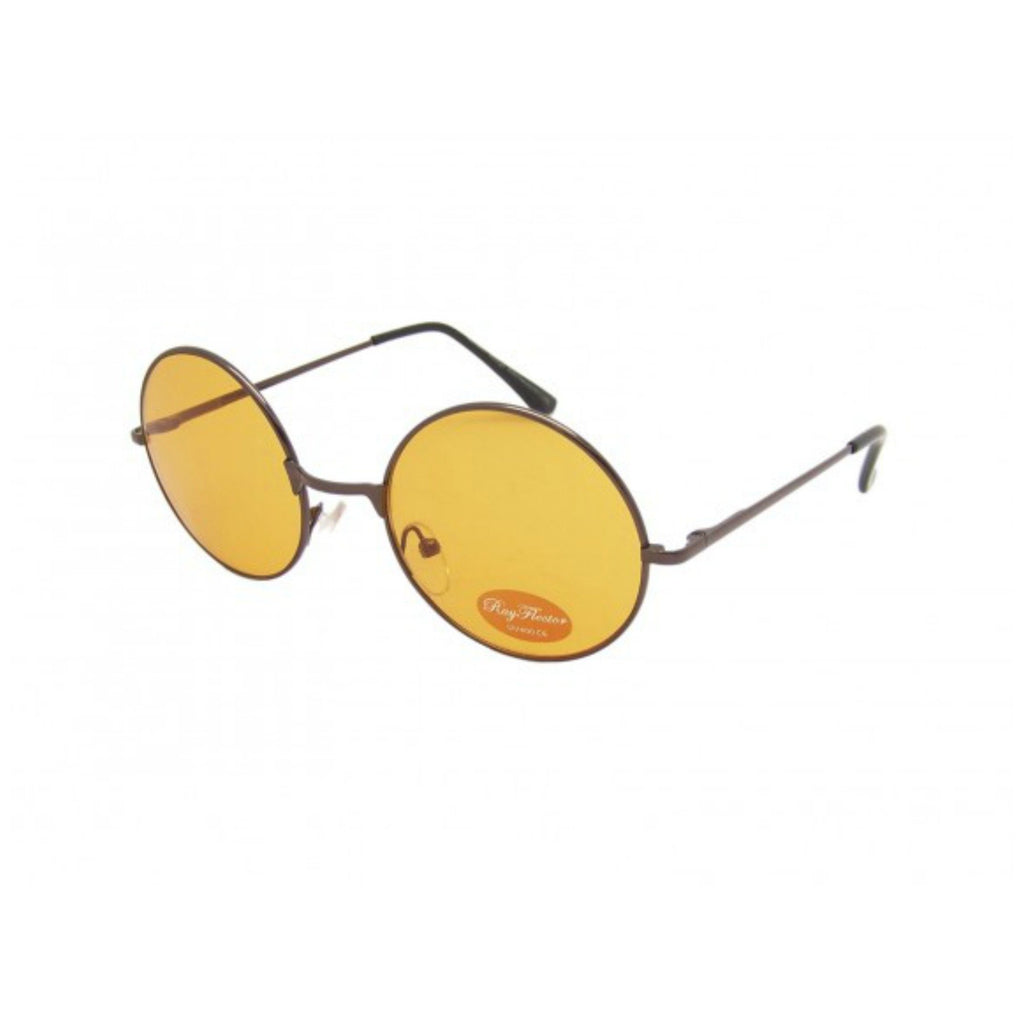 LENNON Round Lens Metal Sunglasses - Minimum Mouse