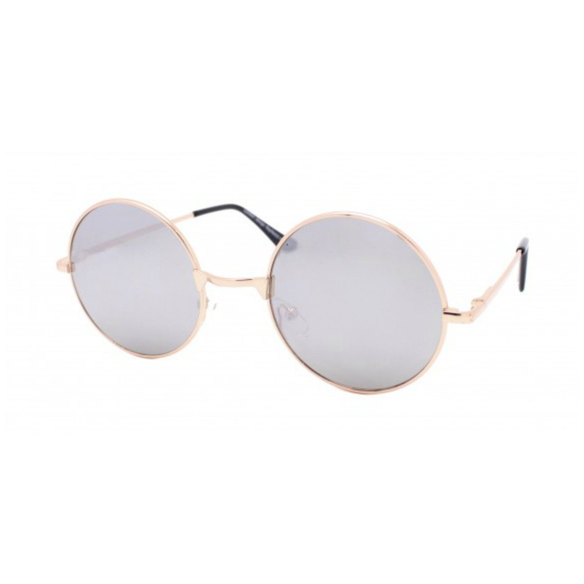 LENNON Round Lens Metal Sunglasses - Minimum Mouse