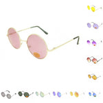 LENNON Round Lens Metal Sunglasses - Minimum Mouse