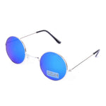 LENNON Round Lens Metal Sunglasses