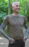 Leopard Print T Shirt by Run and Fly - Minimum Mouse