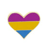 LGBT Heart Pin Badge - Minimum Mouse