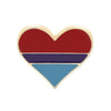 LGBT Heart Pin Badge - Minimum Mouse