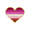 LGBT Heart Pin Badge - Minimum Mouse