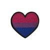 LGBT Pride Rainbow Heart Iron On Patch - Minimum Mouse