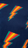 Multi Rainbow Lightning Bolt Jumper by Run and Fly