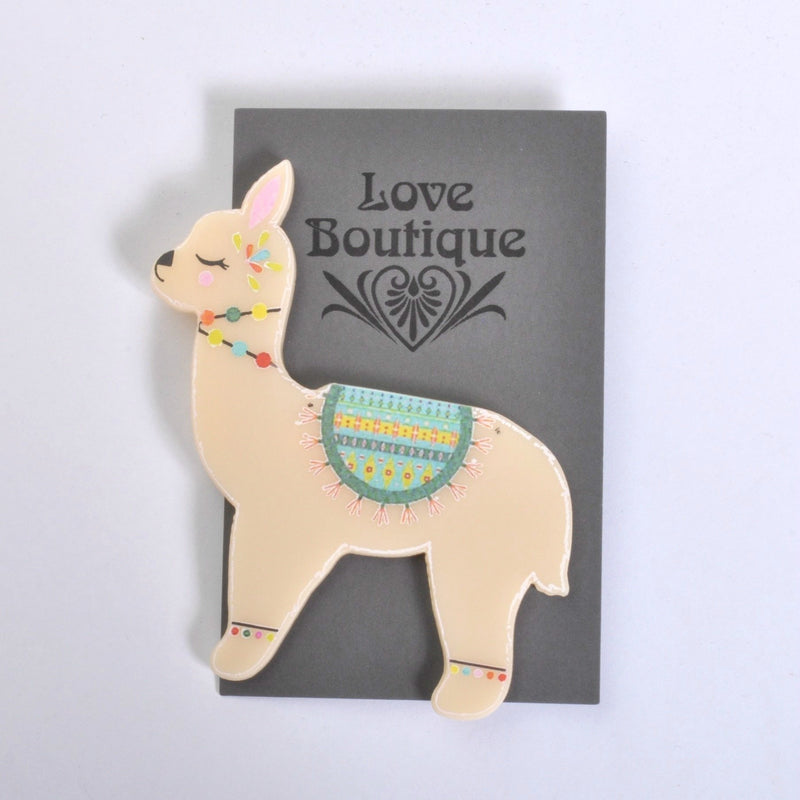 Llama Brooch by Love Boutique - Minimum Mouse