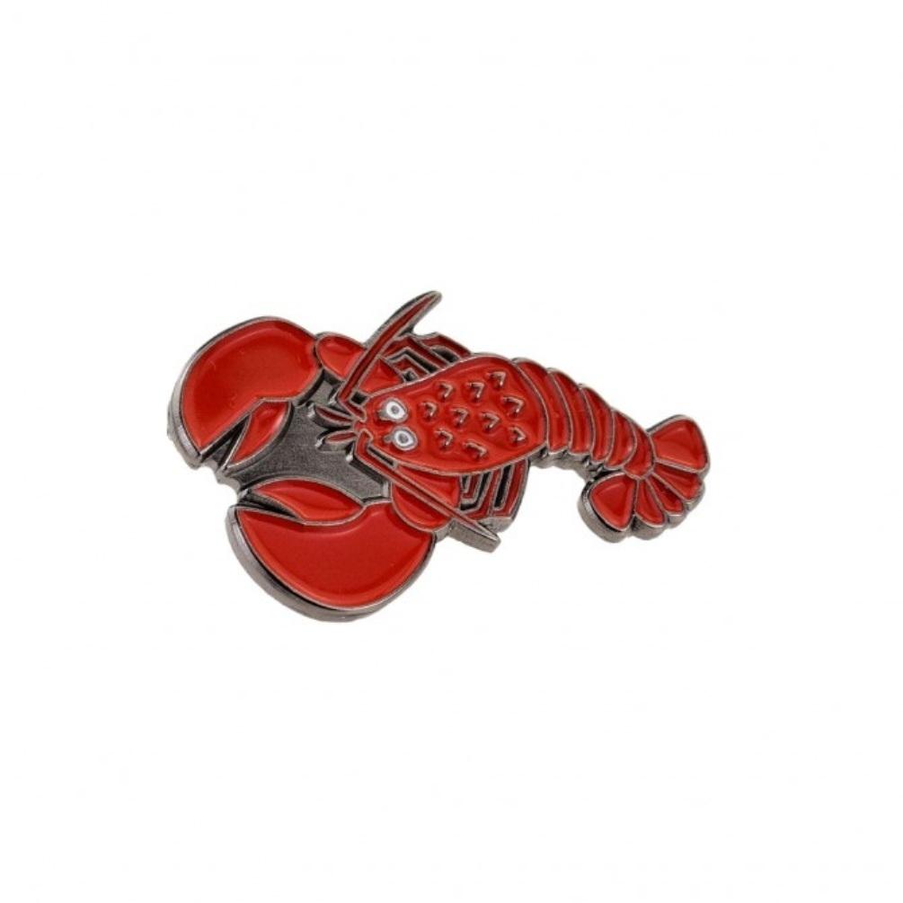 Lobster Enamel Lapel Pin Badge - Minimum Mouse