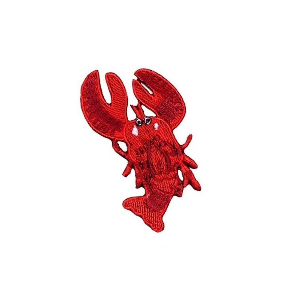 Lobster Iron On Patch - Minimum Mouse