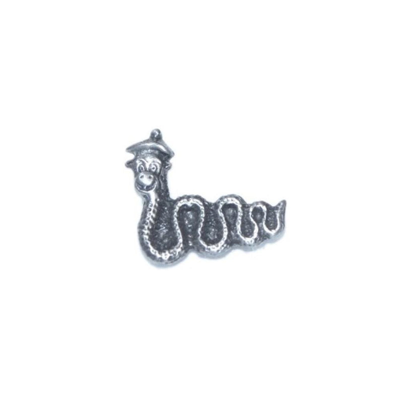 Loch Ness Monster Pewter Lapel Pin Badge - Minimum Mouse