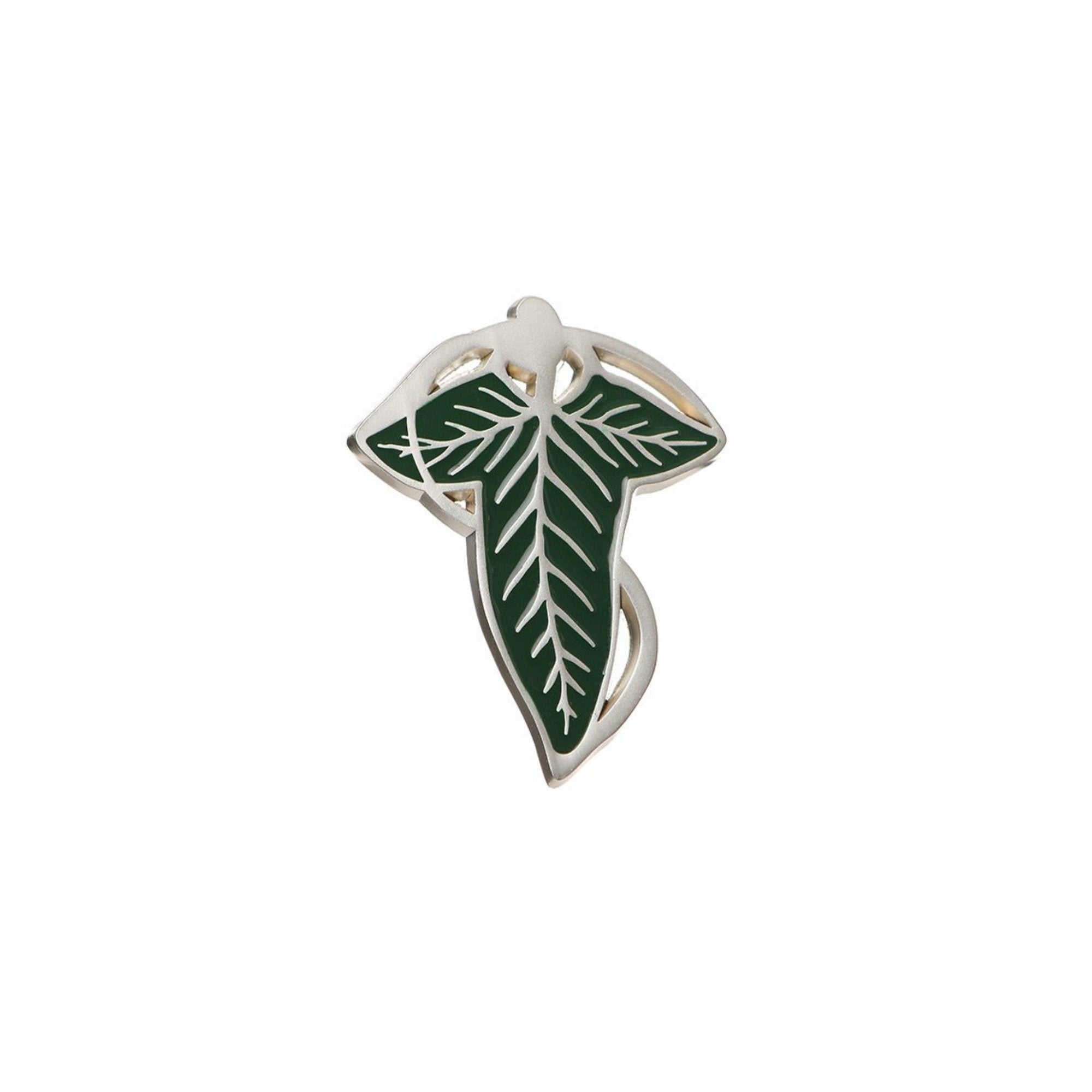 Lord Of The Rings Elf Leaf Brooch Lapel Pin Badge Brooch Leaves Of Lorien Hobbit LOTR Gift BNWT NEW Minimum Mouse