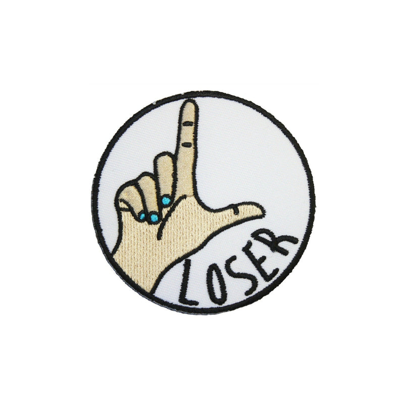 Loser Iron On Patch - Minimum Mouse