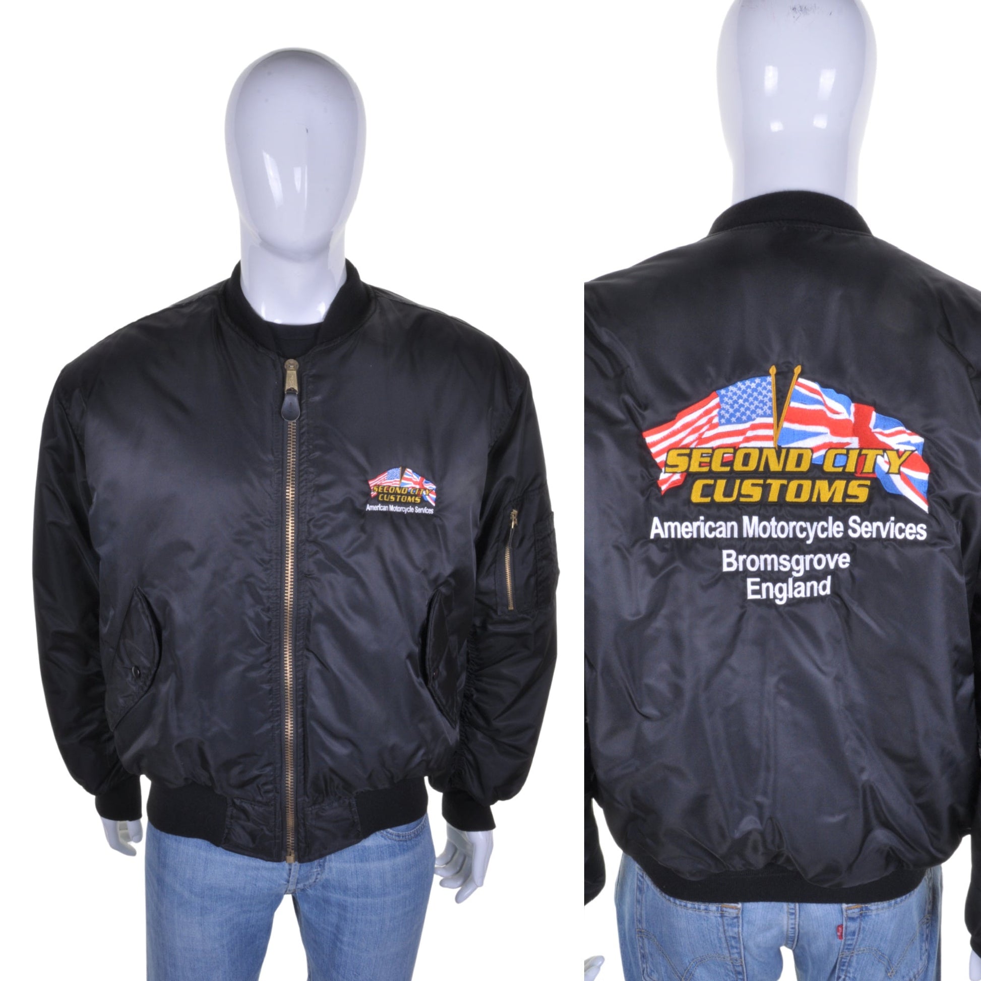 MA-1 Motorbike Bomber Jacket XL - Minimum Mouse