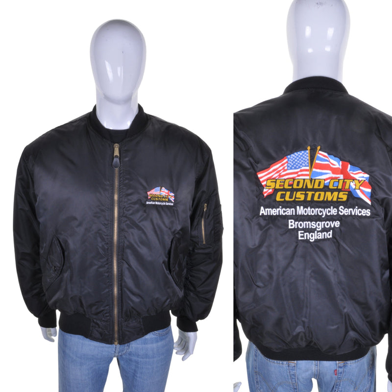 MA-1 Motorbike Bomber Jacket XL - Minimum Mouse