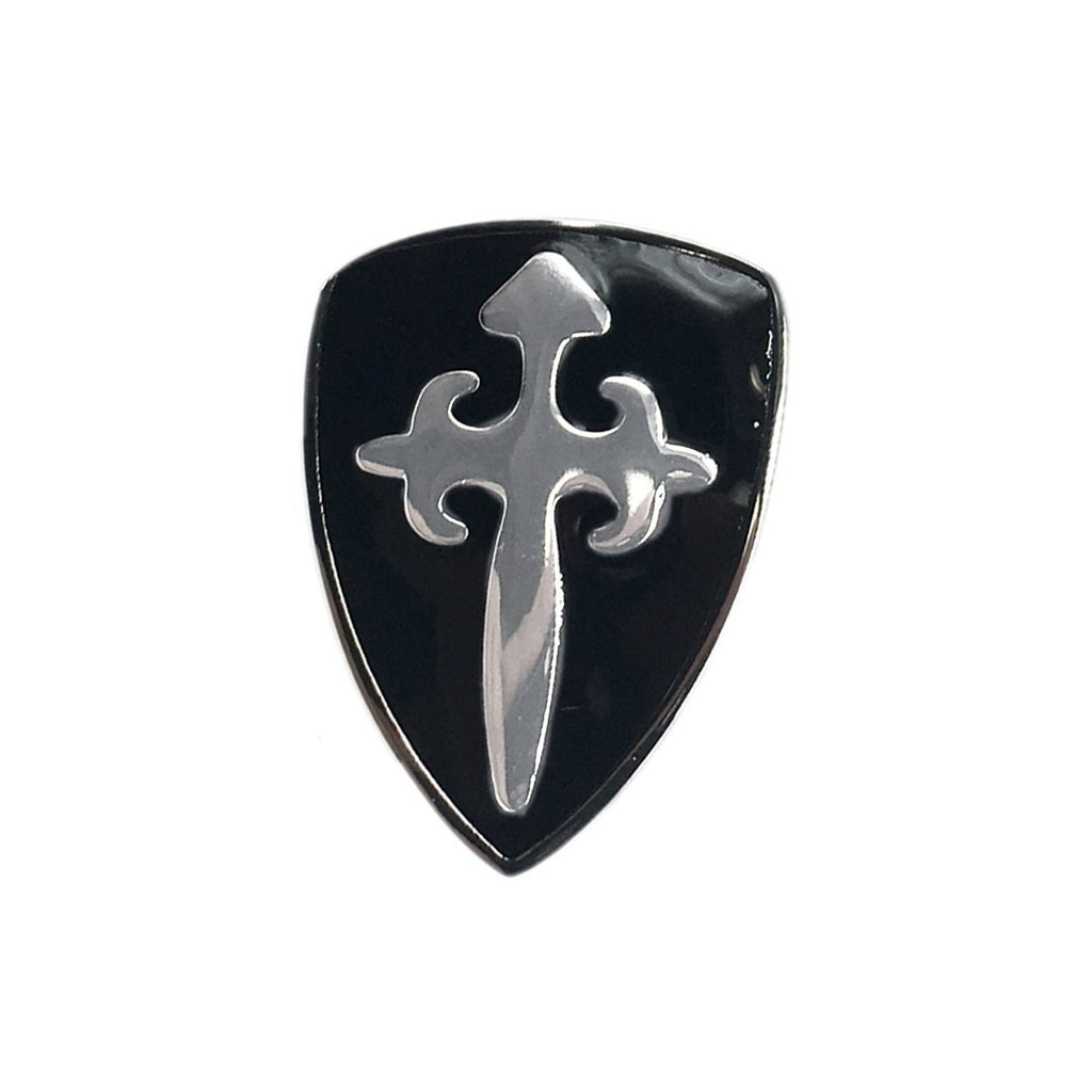 Medieval Knight Shield Lapel Pin Badge - Minimum Mouse
