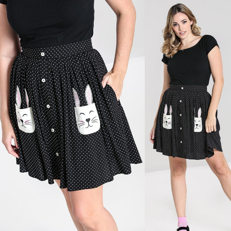 Miffy Bunny Rabbit Skirt by Hell Bunny - Minimum Mouse