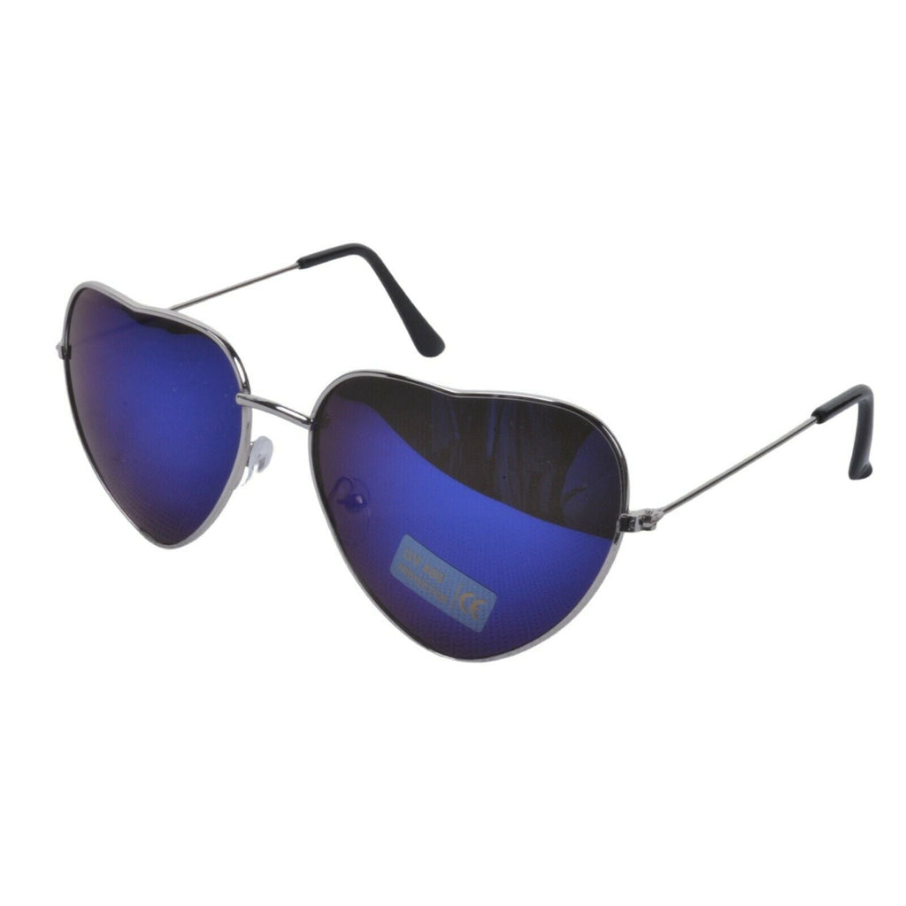 Mirrored Heart Sunglasses - Minimum Mouse
