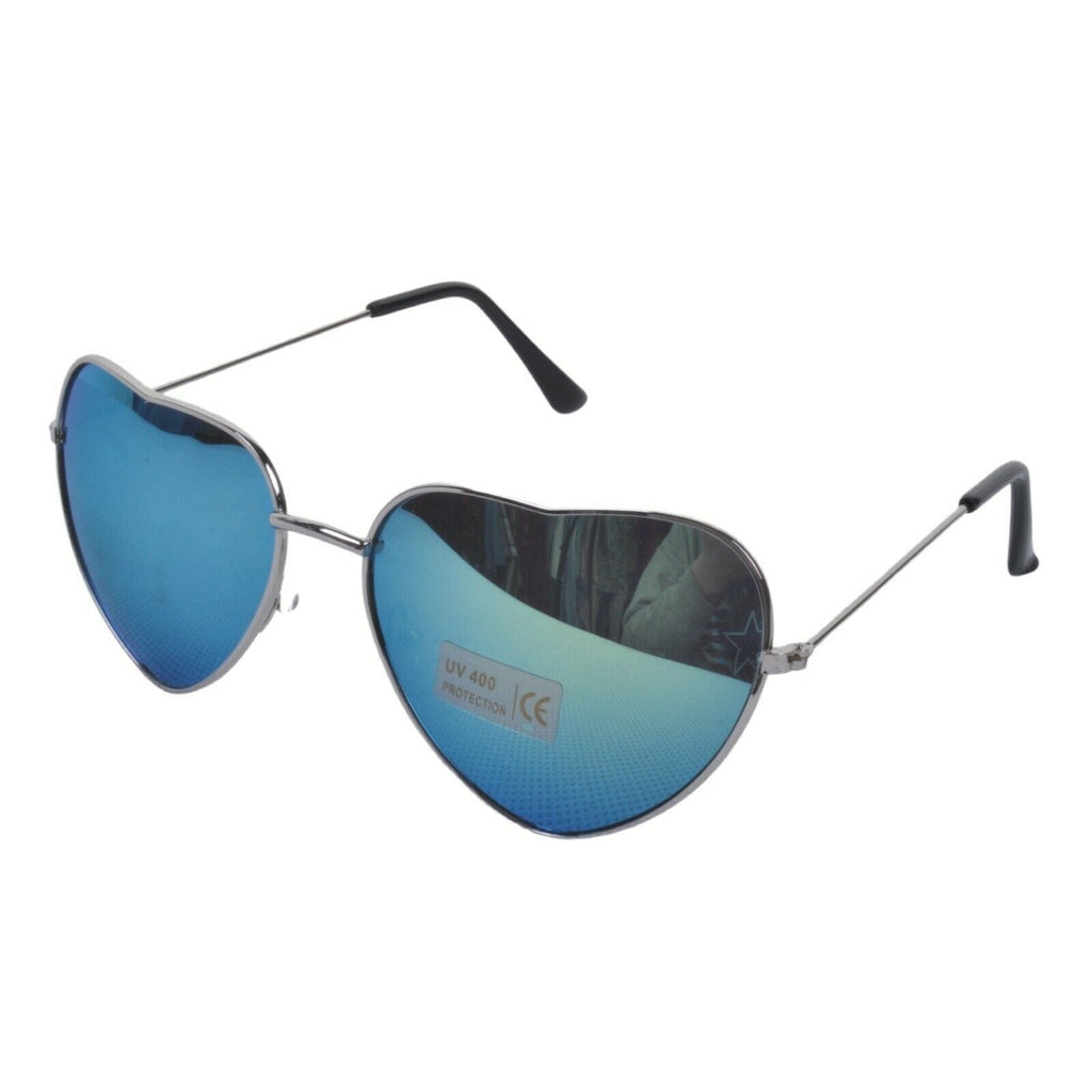 Mirrored Heart Sunglasses - Minimum Mouse