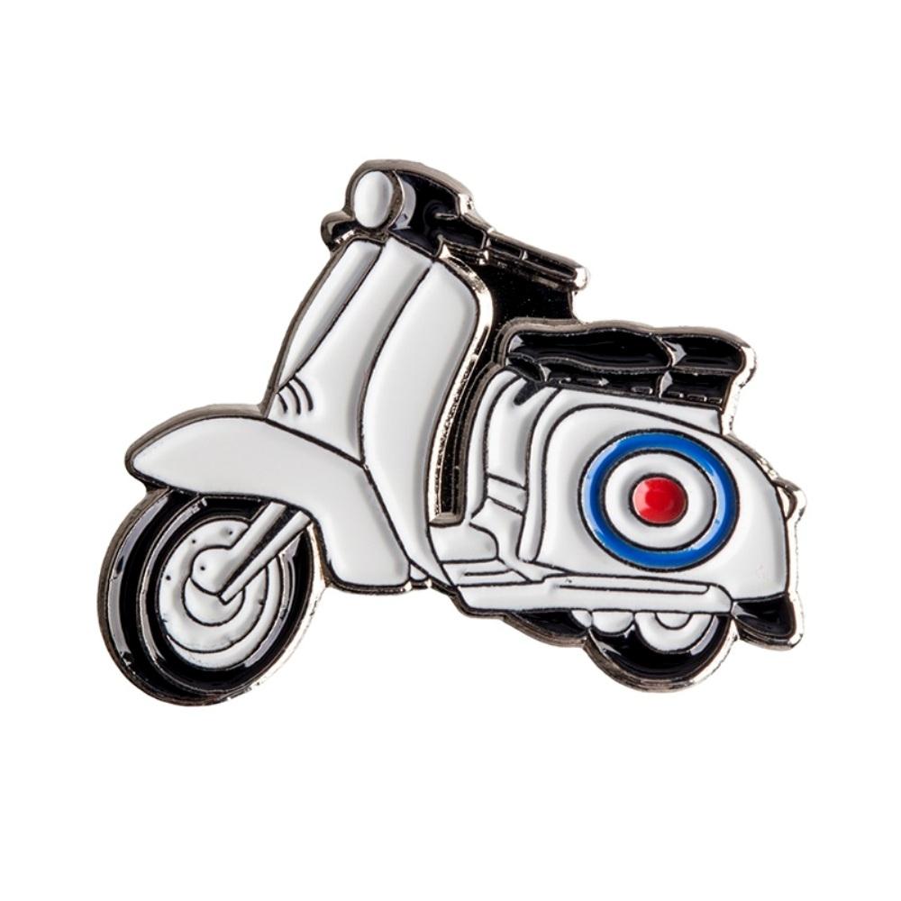 Mod Scooter Lapel Pin Badge - Minimum Mouse