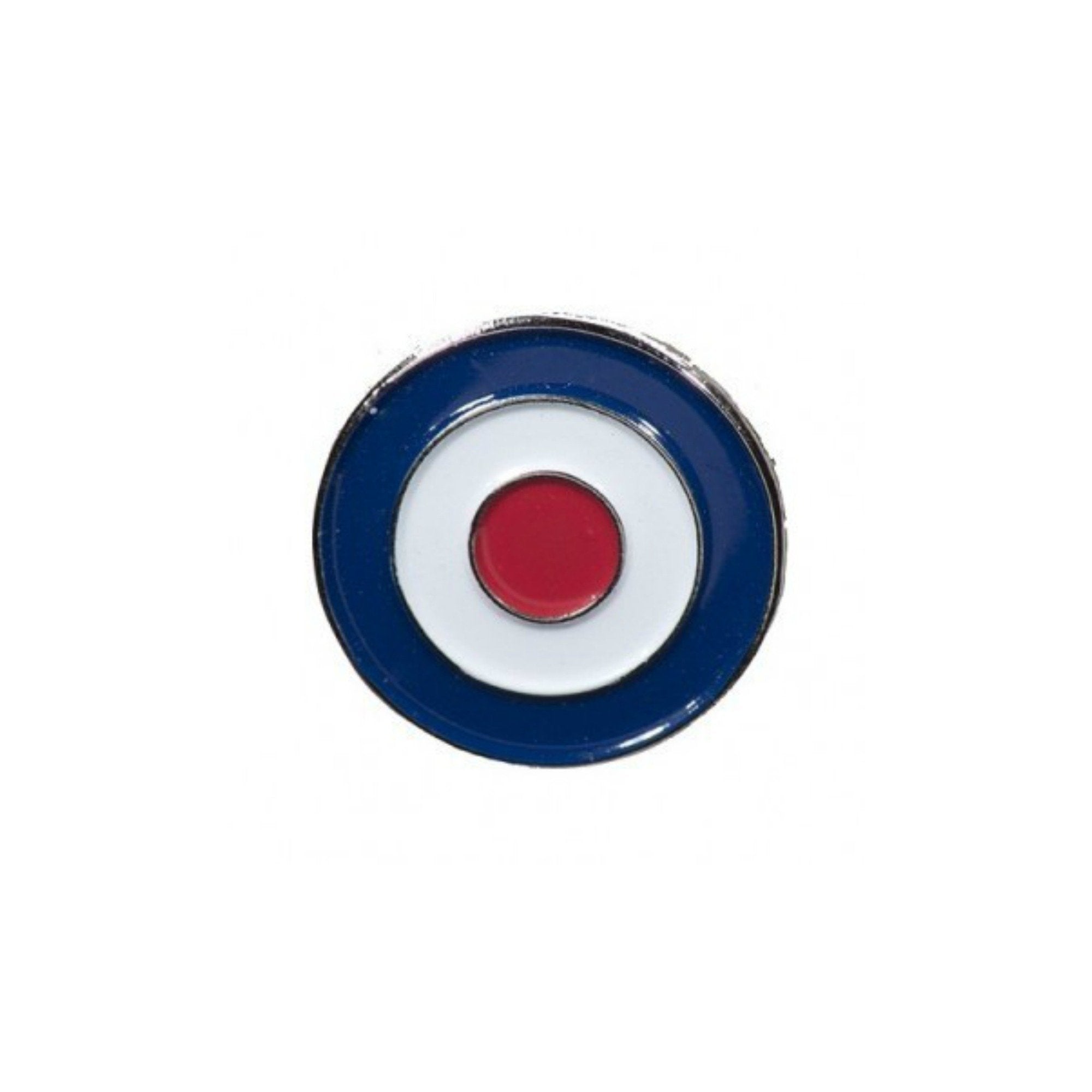 Mod Traget Red/White/Blue Enamel Lapel Pin Badge/Brooch Scooter RAF ...