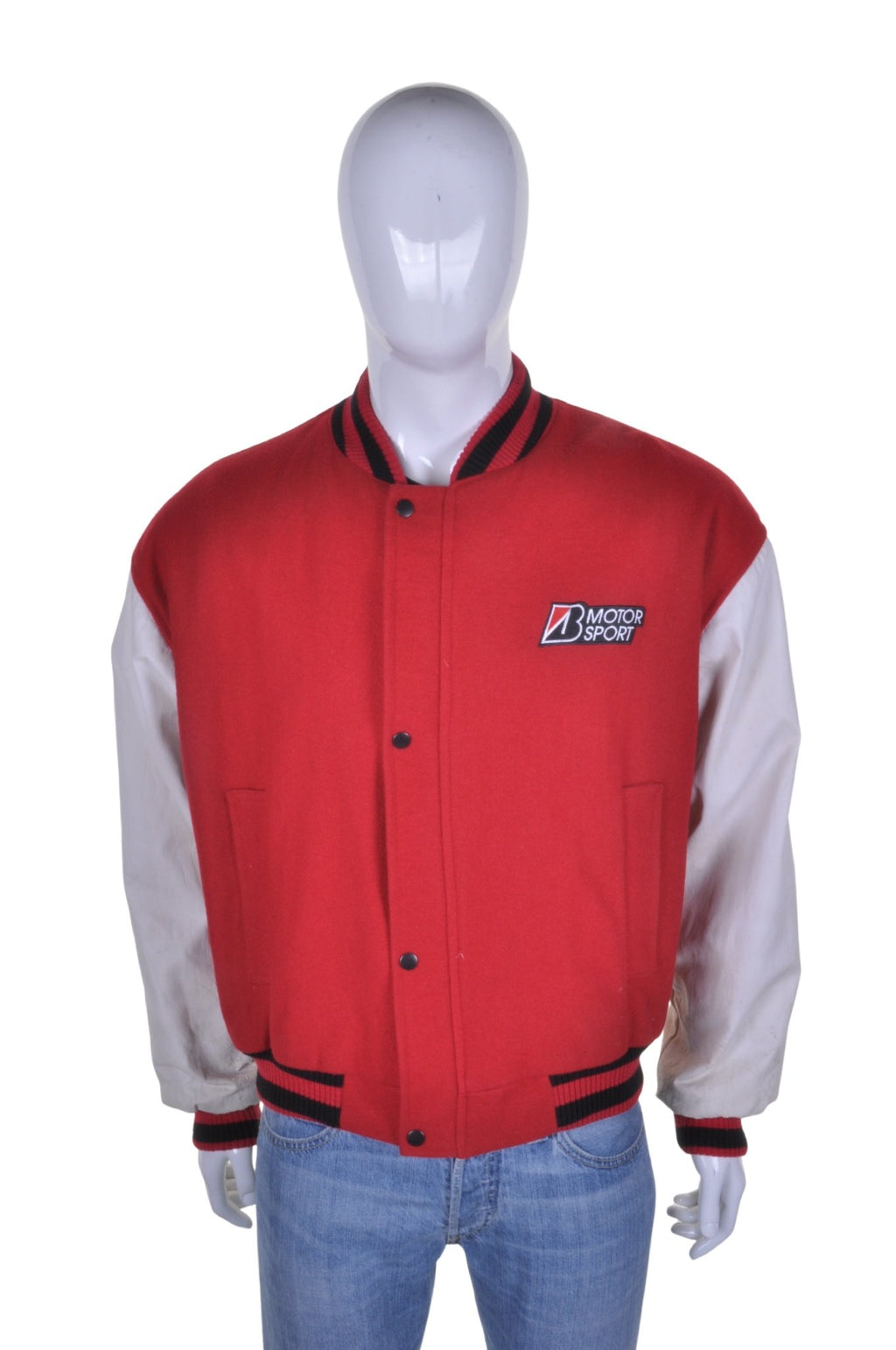 Motorsport Wool Varsity Jacket M - Minimum Mouse