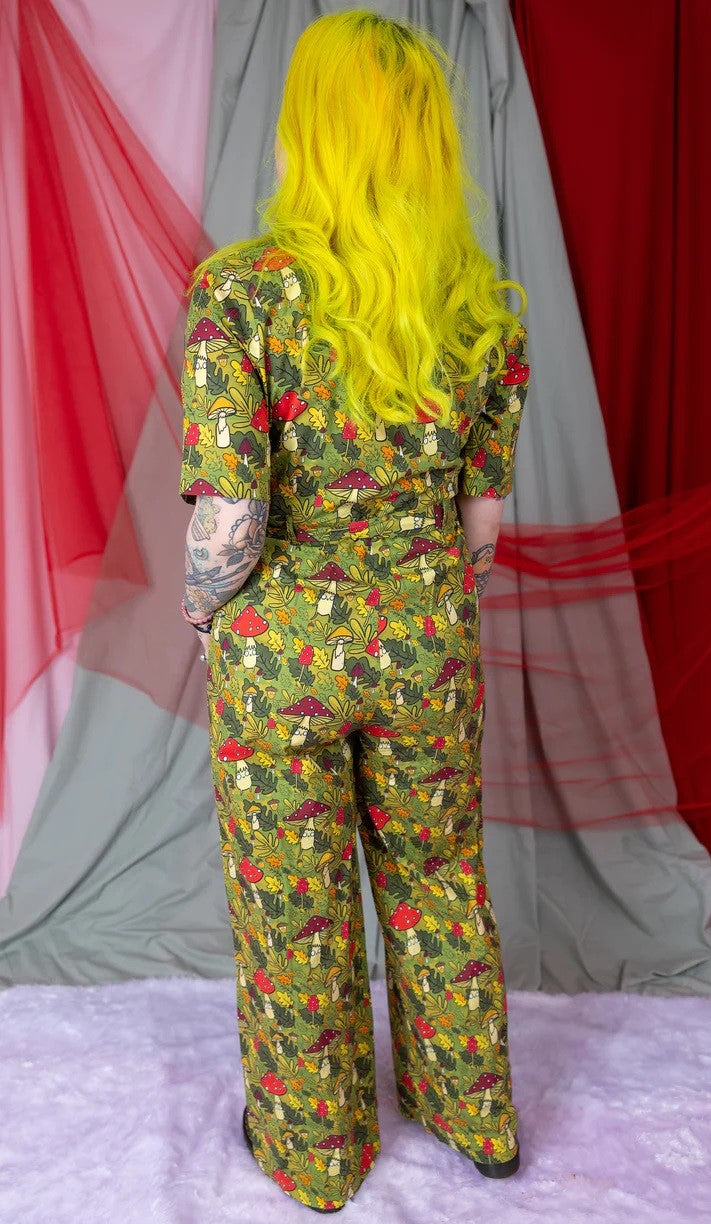 Mushroom Bois Jumpsuit by Run and Fly X Katie Abey