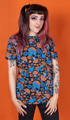 Magic Mushroom Print T Shirt by Run and Fly