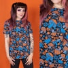 Magic Mushroom Print T Shirt by Run and Fly