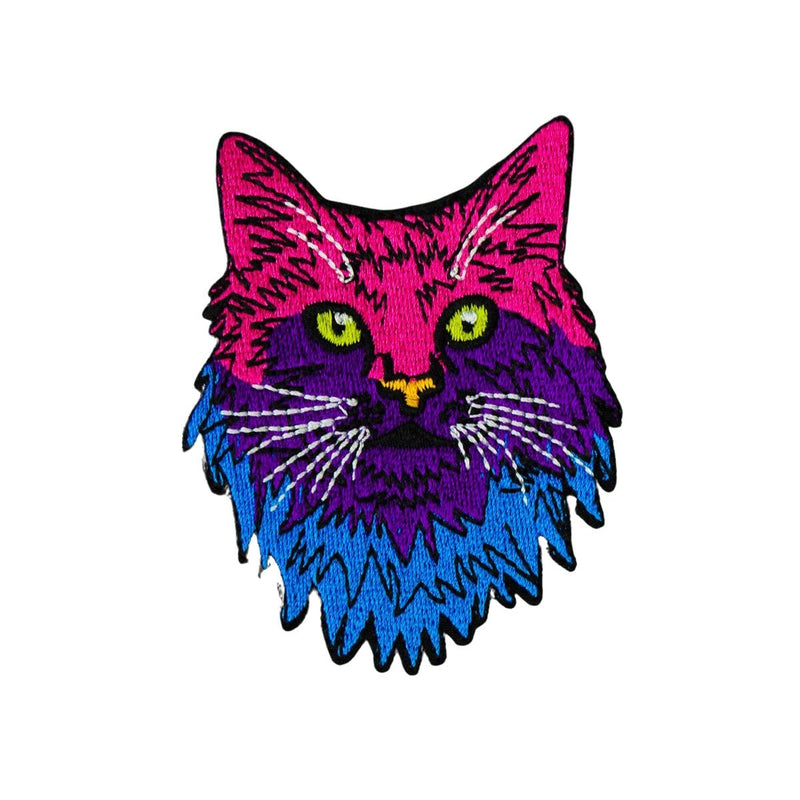 Mystical Bisexual Cat Iron On Patch - Minimum Mouse