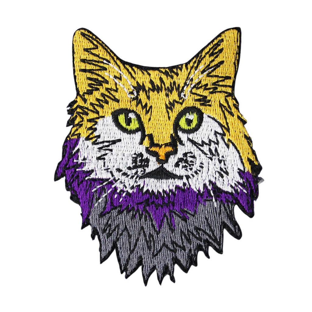 Mystical Non-Binary Cat Patch - Minimum Mouse