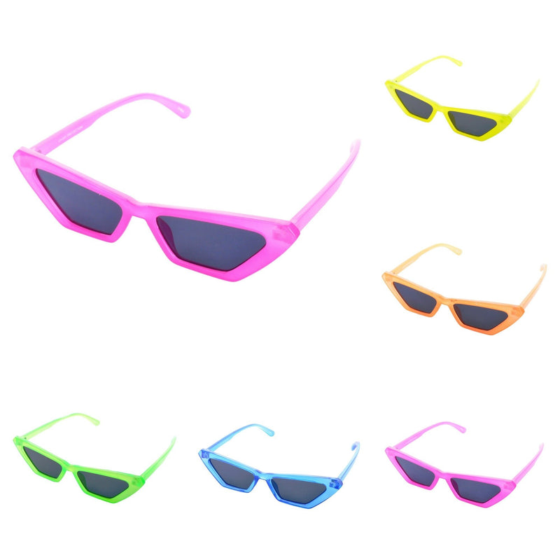 Neon Micro Cat Eye Sunglasses - Minimum Mouse