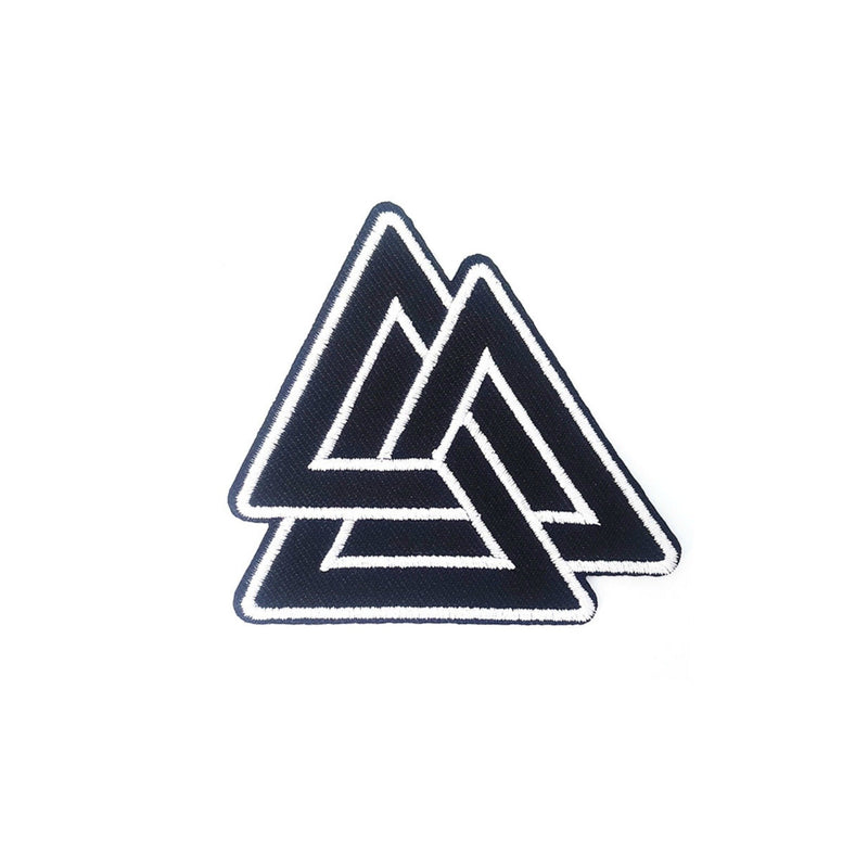 Norse Valknut Iron On Patch - Minimum Mouse