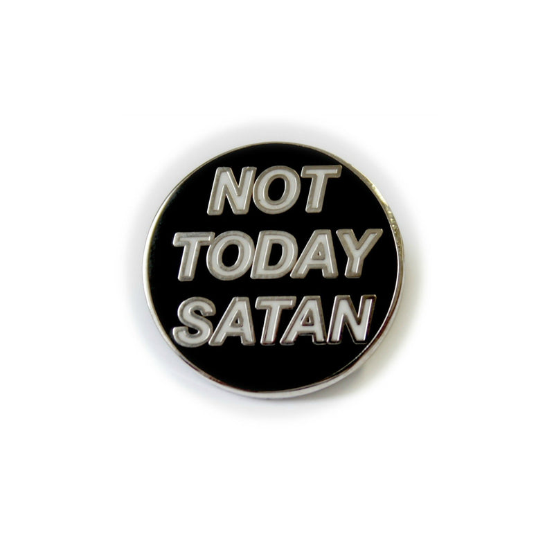 Not Today Satan Lapel Pin Badge Drag Race Bianca Del Rio - Minimum Mouse