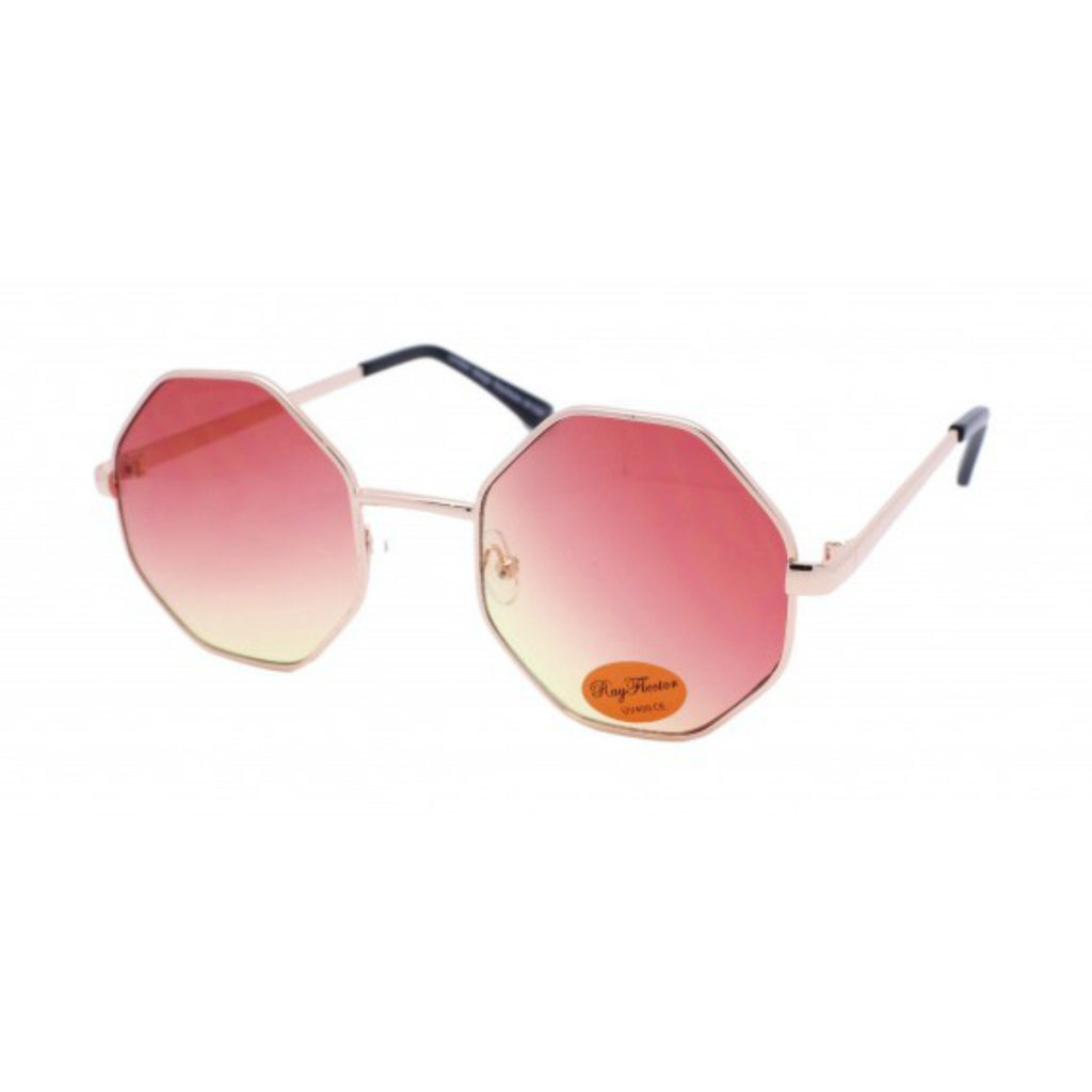 OCTAGON Metal Frame Sunglasses - Minimum Mouse