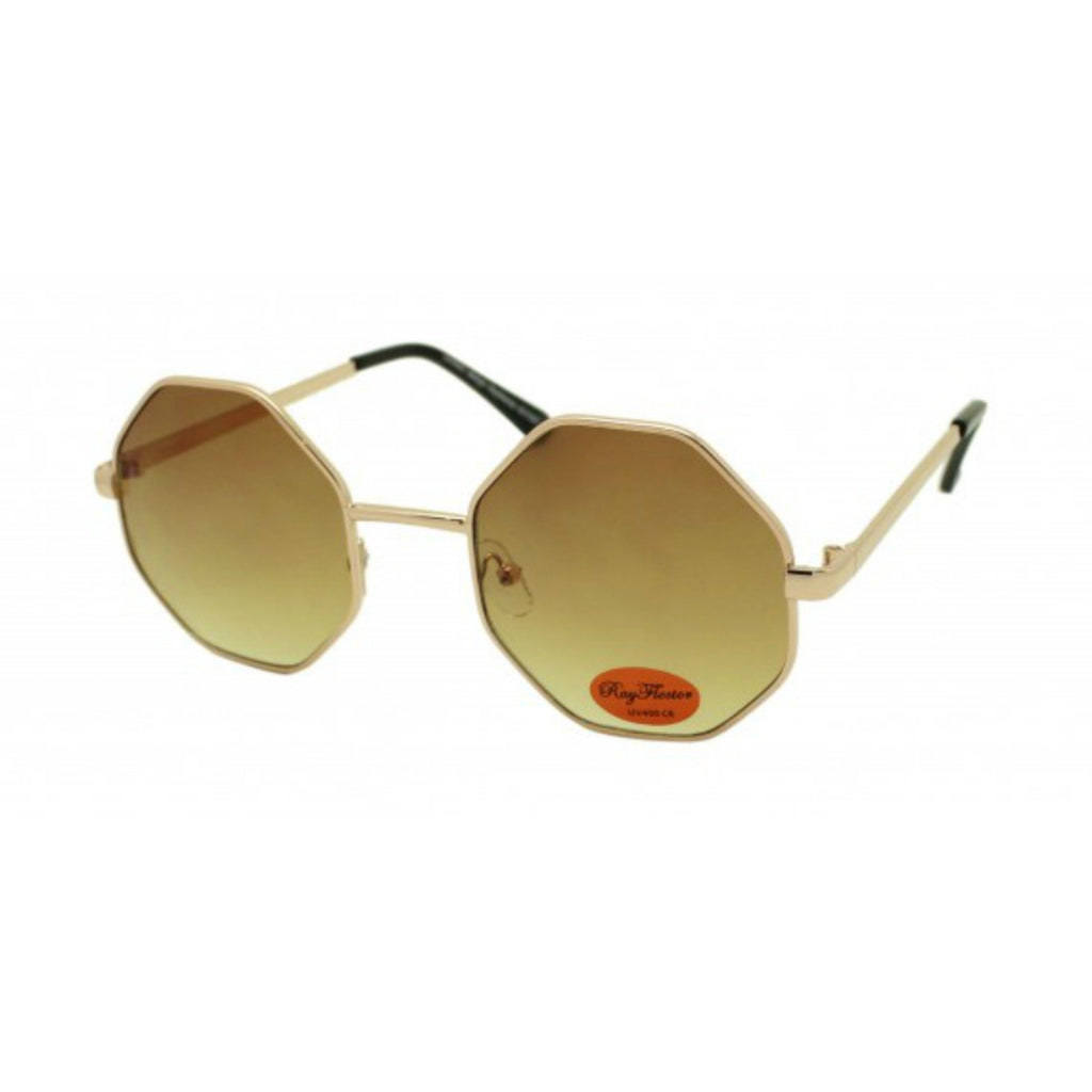 OCTAGON Metal Frame Sunglasses - Minimum Mouse