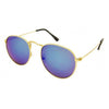 Oval Mirrored Metal Frame Sunglasses - Minimum Mouse