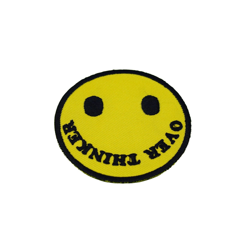Over Thinker Iron On Patch - Minimum Mouse