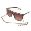 Oversized Gold Chain Sunglasses - Minimum Mouse