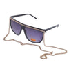 Oversized Gold Chain Sunglasses - Minimum Mouse