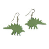 Pastel Acrylic Stegosaurus Earrings - Minimum Mouse