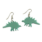Pastel Acrylic Stegosaurus Earrings - Minimum Mouse