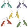 Pastel Acrylic T Rex Earrings - Minimum Mouse
