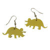 Pastel Acrylic Triceratops Earrings - Minimum Mouse