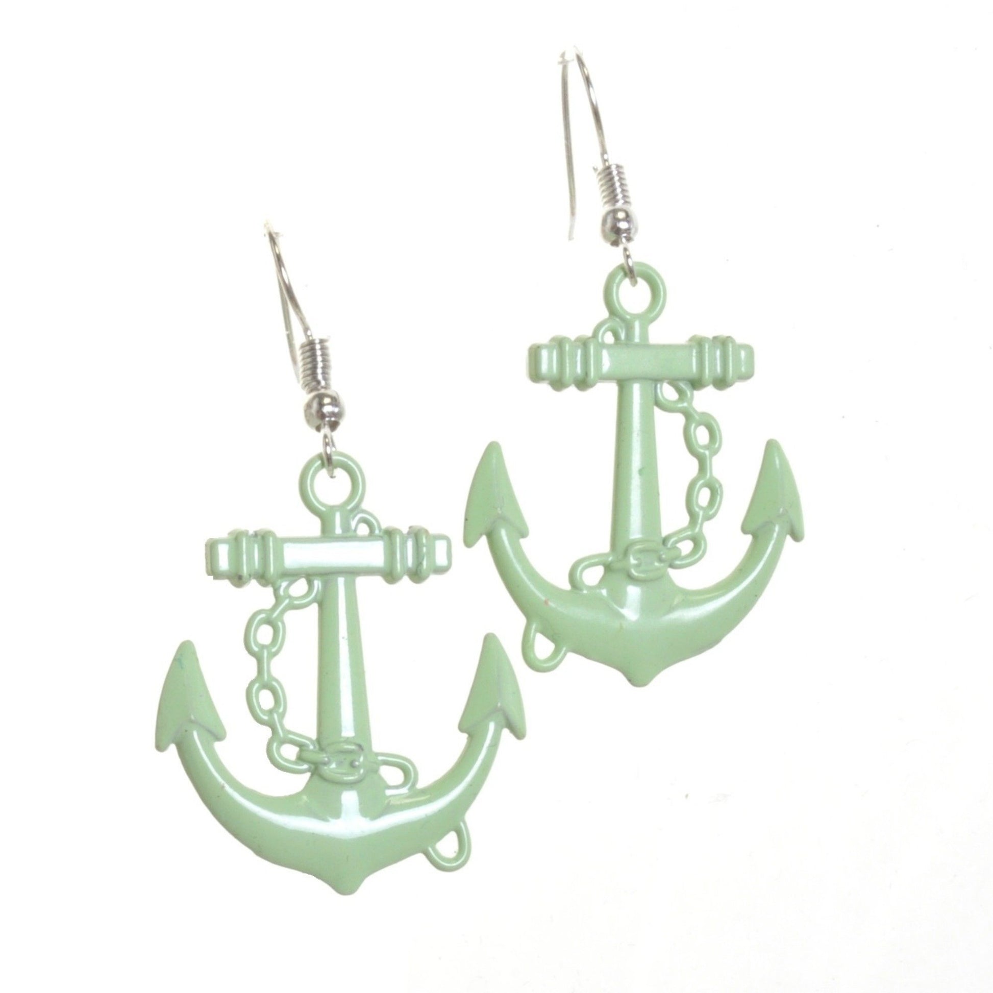 Pastel Anchor Earrings - Minimum Mouse