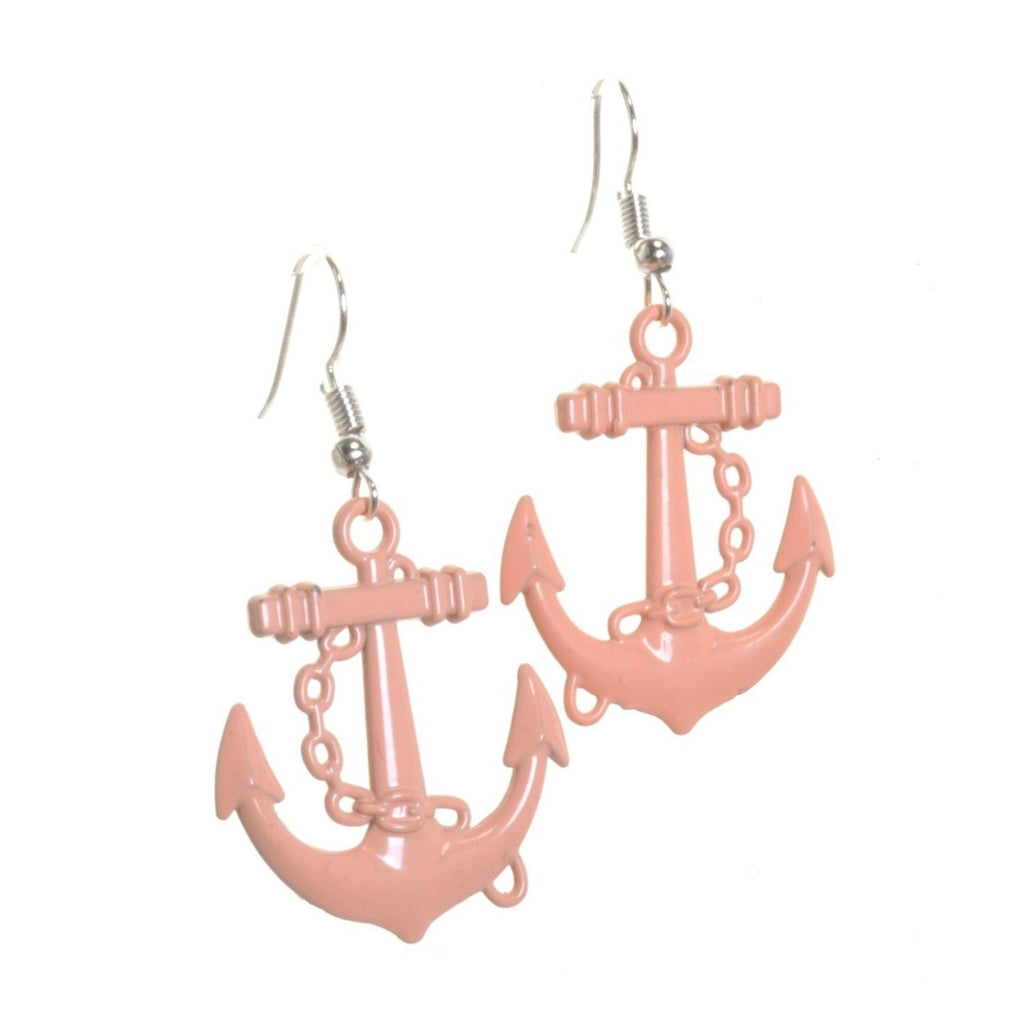 Pastel Anchor Earrings - Minimum Mouse