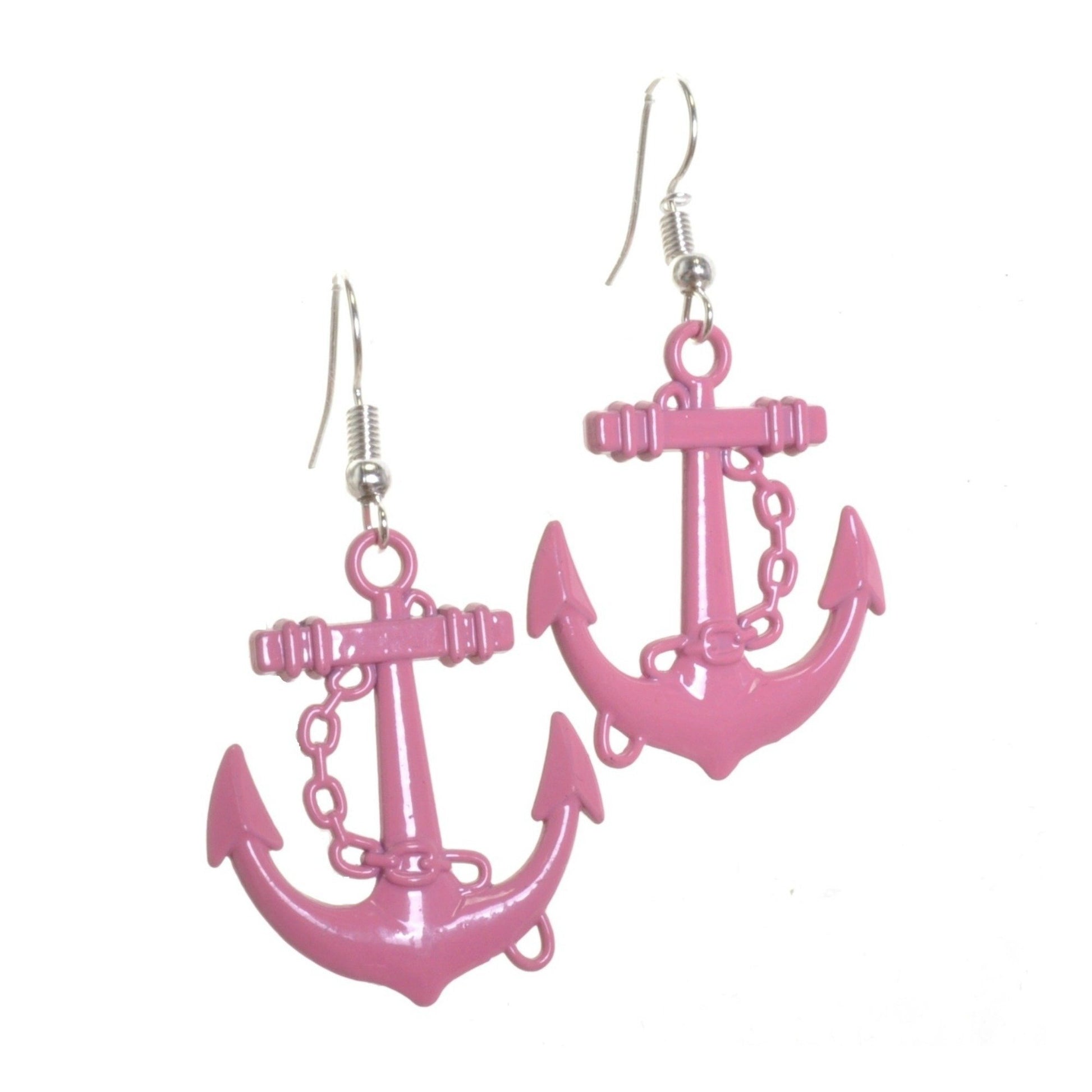Pastel Anchor Earrings - Minimum Mouse