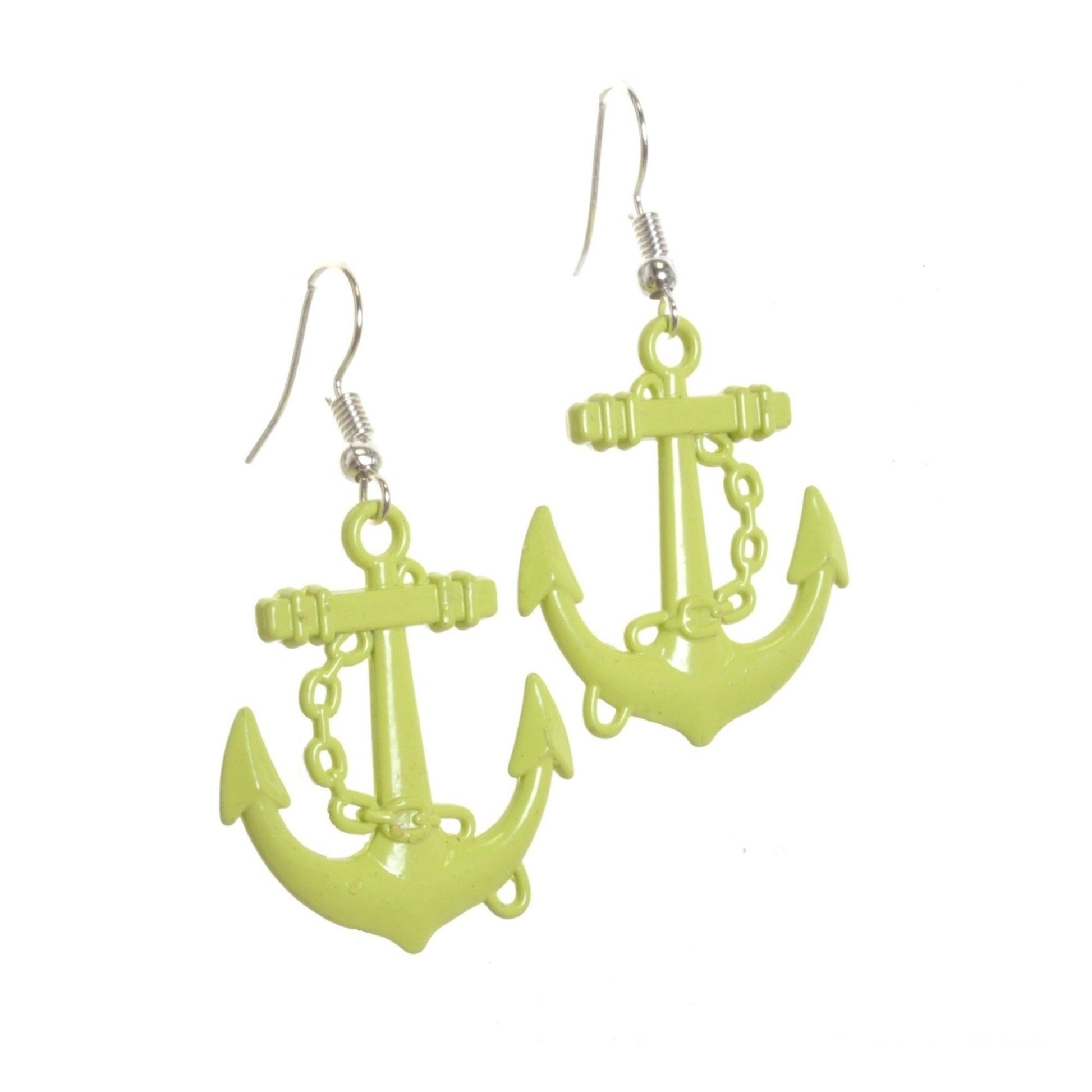 Pastel Anchor Earrings - Minimum Mouse
