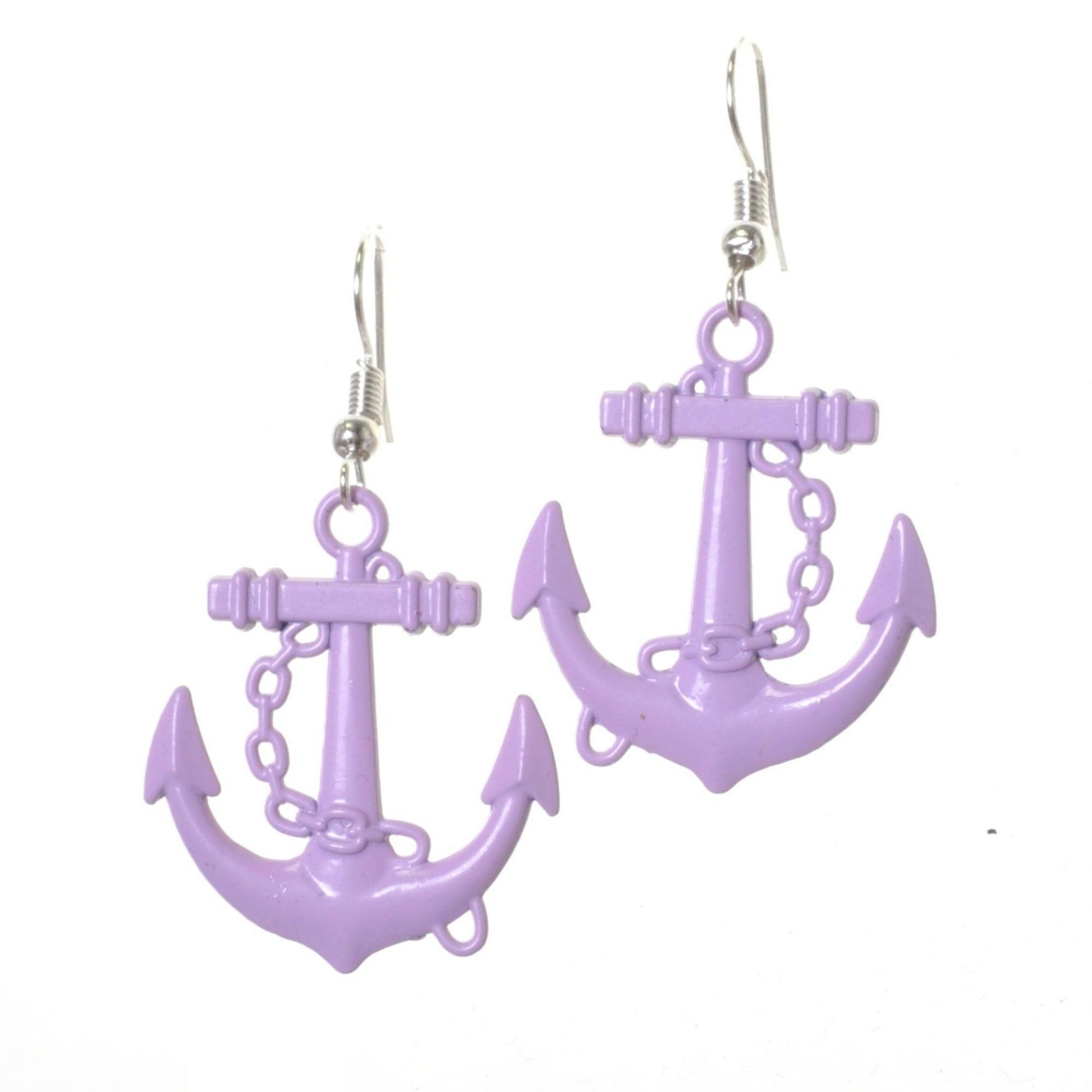 Pastel Anchor Earrings - Minimum Mouse